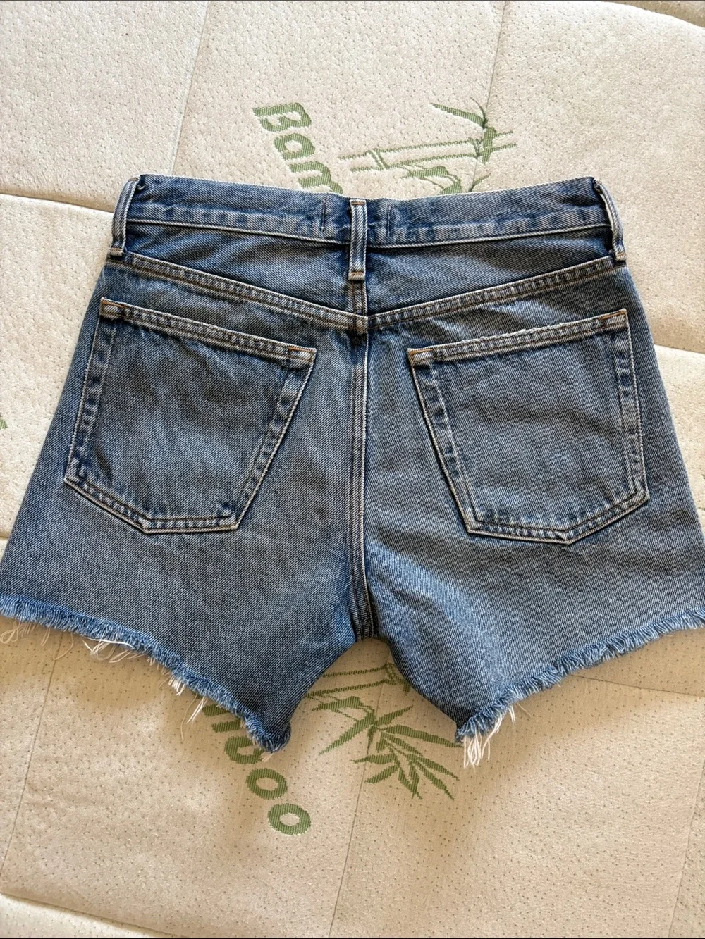 AGOLDE Parker Long shorts in Swap Meet, size 25.